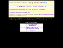 Tablet Screenshot of fireflyfunsite.kevinsullivansite.net